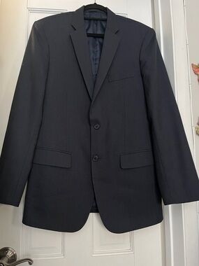 Men's navy blue Classic Blazer - Tailored Style.